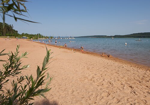 Absberg-Seespitz Badestrand