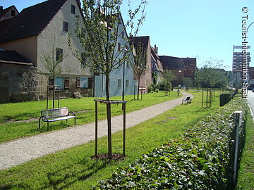 Der Stadtmüllergarten in Spalt wird als Freizeit- und Erholungsanlage genutzt.