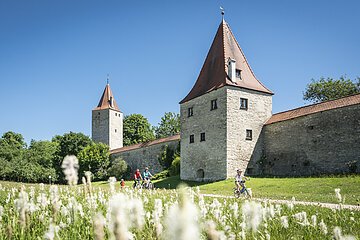 Stadtmauer am Kanal