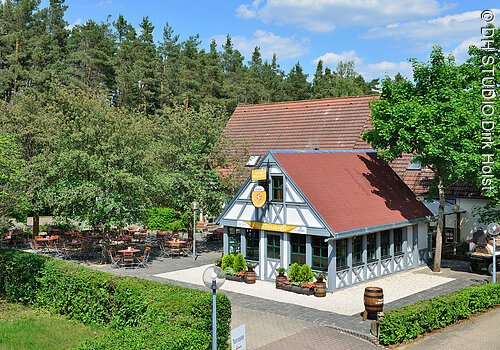 Kleines Brauhaus des Hotel Camping Sonnenhof Brombachsee