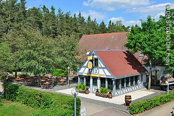 Kleines Brauhaus des Hotel Camping Sonnenhof Brombachsee