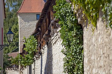 Begehbare Stadtmauer Berching