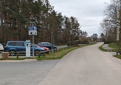 Parkplatz - Seezentrum Heuberg