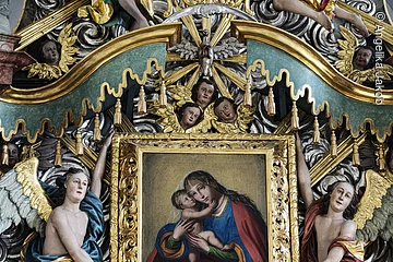 Wallfahrtskirche Maria Hilf, Neumarkt in der Oberpfalz, Bayern, Deutschland,