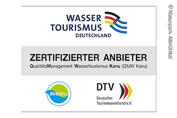 Das Siegel dürfen zertifizierte Anbieter verwenden. Es wird vom Bundesverband Kanu und dem Deutschen Tourismusverband e.V. vergeben.