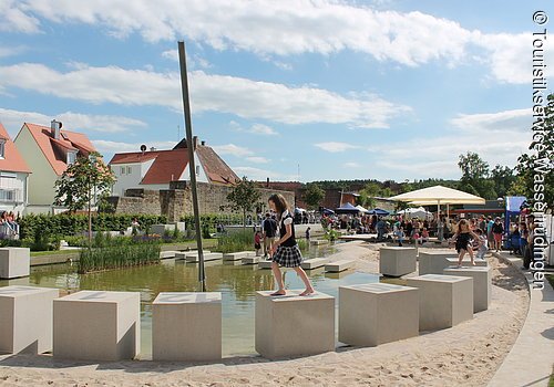 Der Sonnenuhrenpark in Wassertrüdingen bietet abwechslungsreiche Freizeitmöglichkeiten für Jung und Alt.