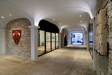 Durchgang des Haus des Gastes