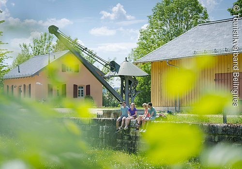 Altmühl Jura, am alten Hafenkran