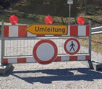 Umleitung FWR