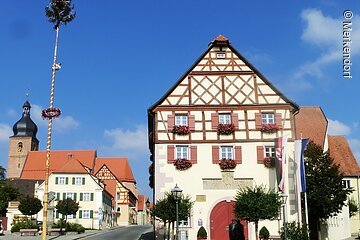 Rathaus mit Krautbrunnen