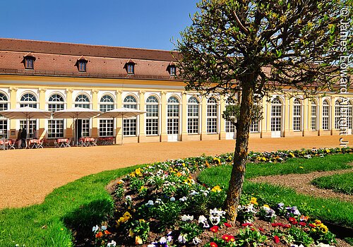 Orangerie mit Cafe_Frühling©James_Edward_Albright