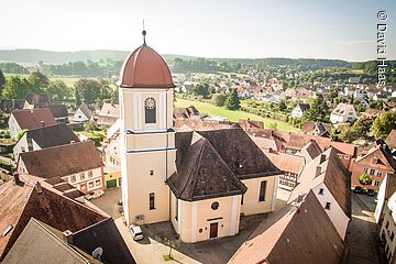 Stadtkirche St. Margareta gesamter Umriss Windsbach©David Haas