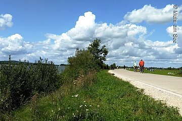 Fahrrad fahren am Altmühlsee