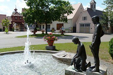 Fischerbrunnen in Muhr