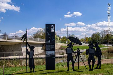 Fahrradweg am Kanal in Neumarkt©Birgit Gehrmann