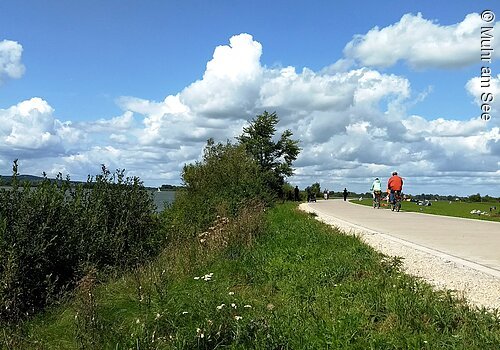 Fahrrad fahren am Altmühlsee