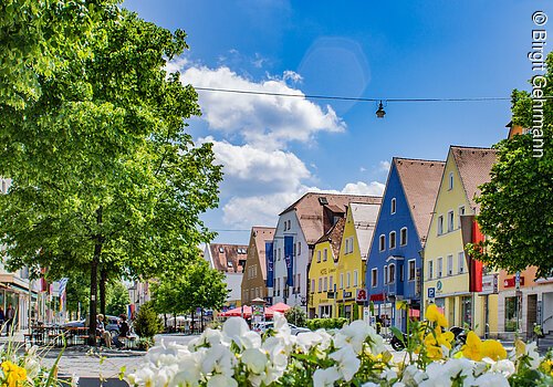 Obere Marktstraße in Neumarkt©Birgit Gehrmann