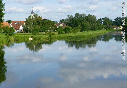 Kanal im Juni Unterschwaningen©Gemeinde Unterschwaningen