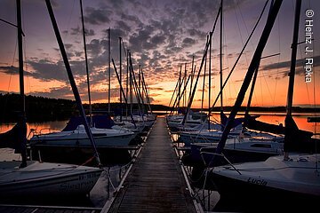 Abendstimmung am Rothsee©Heinz J. Ripka