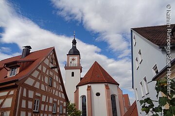 Stadtpfarrkirche St. Johannes der Täufer Hilpoltstein©Kathrin Rümpelein