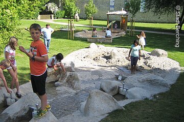 Wasser Erlebnis Spielplatz