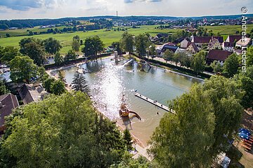 Waldstrandbad Windsbach Vogelperspektive4©Andreas Lederer