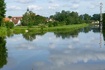 Kanal im Juni Unterschwaningen©Gemeinde Unterschwaningen