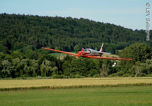 Flugzeug beim Start