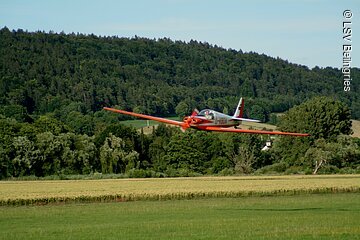 Flugzeug beim Start